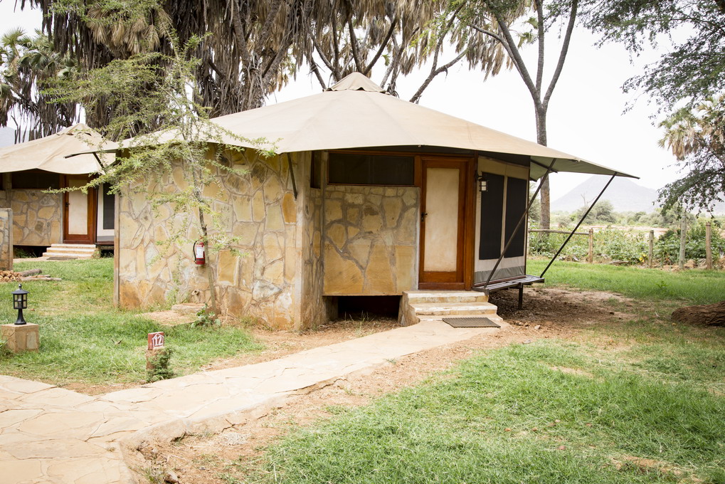 Overnatning - Samburu Kenya